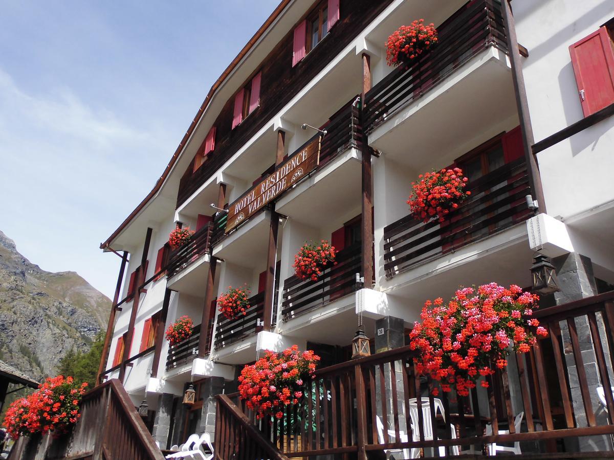 Hotel Residence Valverde Gressoney-la-Trinité Exteriör bild